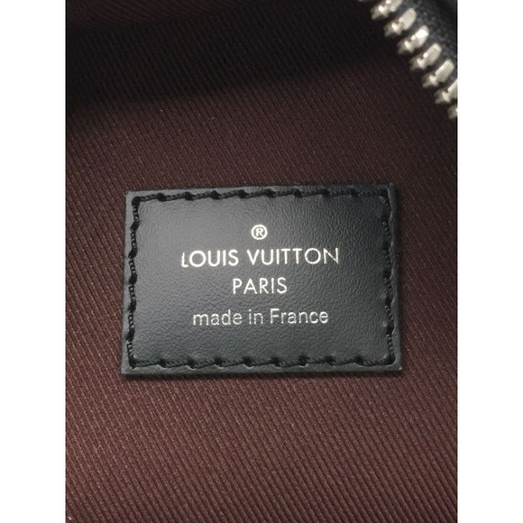 Louis Vuitton Monogram Macassar Leather Backpack Black - Picture 5 of 6